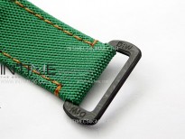 Daytona DIW Carbon Case and Bezel Noob Best Edition Carbon/Green Dial on Green Nylon Strap SA4130 V2