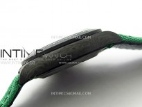 Daytona DIW Carbon Noob 1:1 Best Edition Carbon/Black RG Dial on Green Nylon Strap SA4130 V2