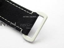 Daytona DIW White Carbon Case and Bezel Noob Best Edition White/Black Dial on Black Nylon Strap SA4130 V2