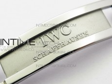 Portuguese Real PR Real Annual Calendar IW5035 ZF 1:1 Best Edition White Dial Blue Markers on Blue Leather Strap A52850