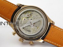 Portugieser Chrono Classic 42 IW3904 RG ZF 1:1 Best Edition Blue dial on Brown Leather Strap A7750