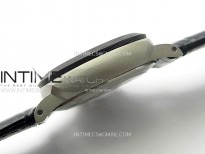PAM1096 W Luminor GMT 42mm Titanium VSF 1:1 Best Edition Black Dial on Black Leather Strap P.9011 Super Clone