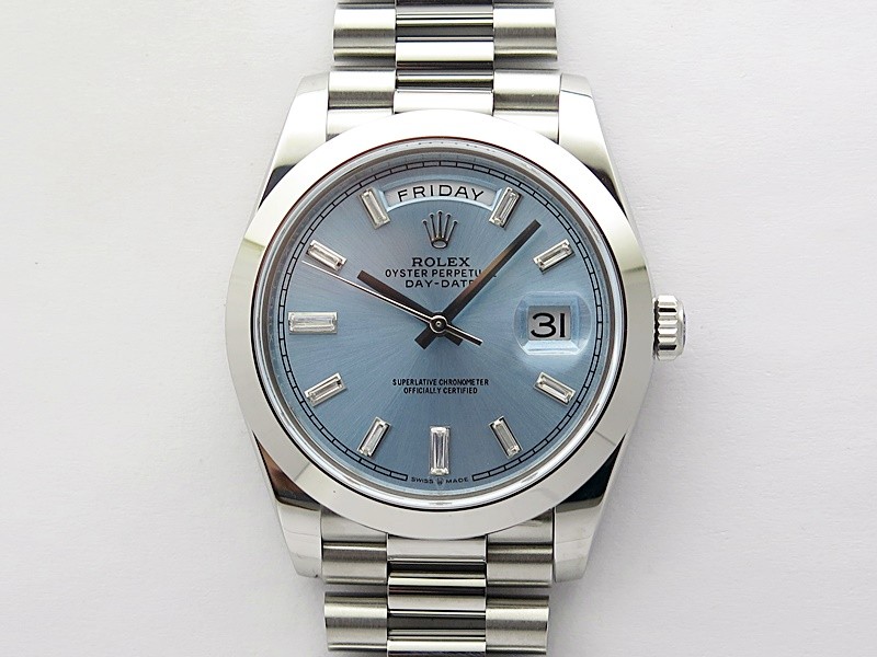 Day Date 40mm 228239 Gain Weight SS/tungsten APSF 1:1 Best Edition Ice Blue Dial