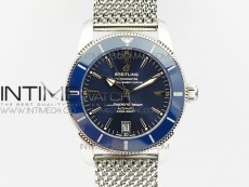SuperOcean 42mm AB2010 SS GF 1:1 Best Edition Blue Dial Blue Ceramic Bezel on SS Bracelet Miyota 9015