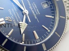 SuperOcean 42mm AB2010 SS GF 1:1 Best Edition Blue Dial Blue Ceramic Bezel on SS Bracelet Miyota 9015