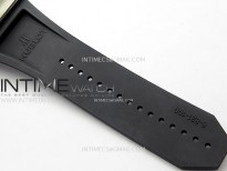 Square Bang Unico 42mm Titanium/Ceramic BBF 1:1 Best Edition Skeleton Dial on Black Rubber Strap A1280