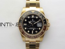 GMT-Master II 126715 CHNR Clean 1:1 Best Edition on Black Dial RG Bracelet DD3285 CHS