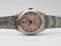 Oyster Perpetual 36mm 126000 904L VSF 1:1 Best Edition Pink Dial on SS Bracelet VS3235