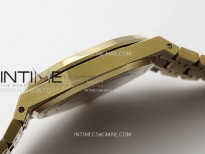 Royal Oak 41mm 15407 RG ZF 1:1 Best Edition Skeleton Dial on RG Bracelet A3132