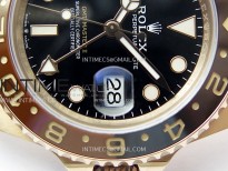 GMT-Master II 126715 CHNR NTF 1:1 Best Edition on Black Dial RG Bracelet VR3285 CHS