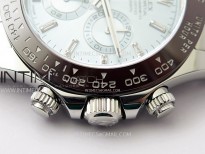 Daytona 116506 Clean 1:1 Best Edition Ice Blue Dial Crystal Markers on SS Bracelet DD4130