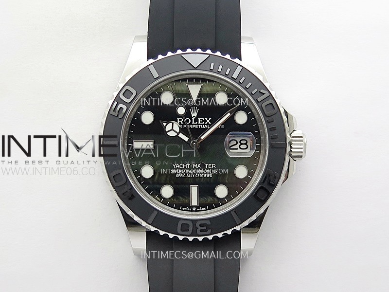 Yacht-Master 42mm 226659 Clean 1:1 Best Edition Falcon's Eye Dial on Black Rubber Strap VR3235