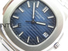 Nautilus 5711/1A GRF Best Edition Blue Textured Dial on SS Bracelet A324Size