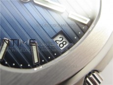 Nautilus 5711/1A GRF Best Edition Blue Textured Dial on SS Bracelet A324Size