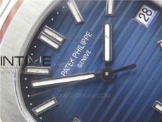 Nautilus 5711/1A GRF Best Edition Blue Textured Dial on SS Bracelet A324Size