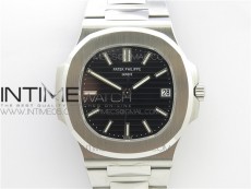 Nautilus 5711/1A GRF Best Edition Black Textured Dial on SS Bracelet A324Size	