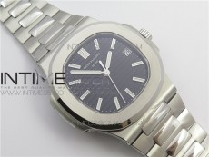 Nautilus 5711/1A GRF Best Edition Black Textured Dial on SS Bracelet A324Size	