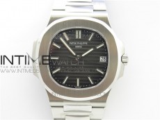 Nautilus 5711/1A GRF Best Edition Gray Textured Dial on SS Bracelet A324Size