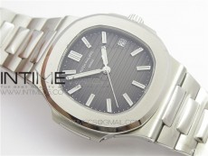 Nautilus 5711/1A GRF Best Edition Gray Textured Dial on SS Bracelet A324Size
