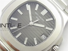 Nautilus 5711/1A GRF Best Edition Gray Textured Dial on SS Bracelet A324Size