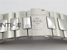 Nautilus 5711/1A GRF Best Edition Gray Textured Dial on SS Bracelet A324Size