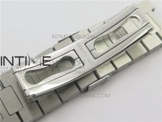 Nautilus 5711/1A GRF Best Edition White Textured Dial on SS Bracelet A324Size