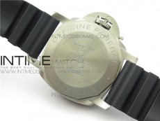PAM799 Titanium VSF Best Edition Carbotech Bezel Black Dial on Rubber Strap P.9010 Clone