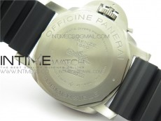 PAM799 Titanium VSF Best Edition Carbotech Bezel Black Dial on Rubber Strap P.9010 Clone