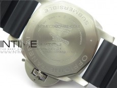 PAM799 Titanium VSF Best Edition Carbotech Bezel Black Dial on Rubber Strap P.9010 Clone