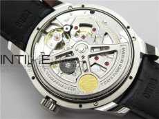 PORTUGUESE REAL PR REAL ANNUAL CALENDAR IW503502 ZF 1:1 BEST EDITION BLACK DIAL ON BLACK LEATHER STRAP A52010