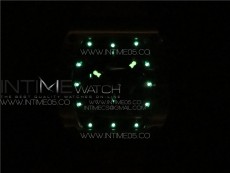 RM011-FM RG CHRONOGRAPH RG CASE KVF 1:1 BEST EDITION CRYSTAL SKELETON DIAL ON ORANGE RUBBER STRAP A7750