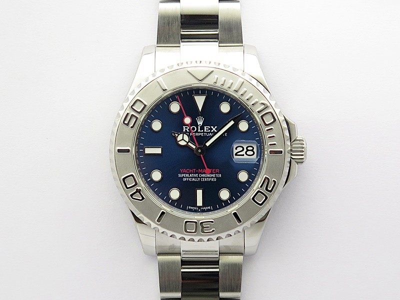 Yacht-Master 37mm 268622 ARF 1:1 Best Edition Blue Dial 904L SS Case and Bracelet A2824