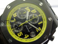 Royal Oak Offshore Bumble Bee APF Best Edition on Black Rubber Strap A3126