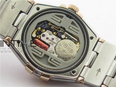 Constellation Ladies 27mm K11F 1:1 Best Edition SS/RG White MOP Dial Diamonds Markers on SS/RG Bracelet ETA Quartz