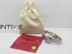 Constellation Ladies 27mm K11F 1:1 Best Edition SS White MOP Textured Dial Diamonds Markers on SS Bracelet ETA Quartz