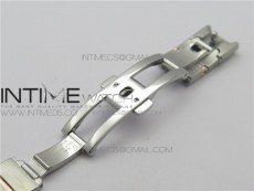 Constellation Ladies 27mm K11F 1:1 Best Edition SS/RG Diamonds Bezel White MOP Dial Stick Markers on SS/RG Bracelet ETA Quartz