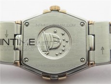 Constellation Ladies 27mm K11F 1:1 Best Edition SS/RG Diamonds Bezel White MOP Dial Stick Markers on SS/RG Bracelet ETA Quartz