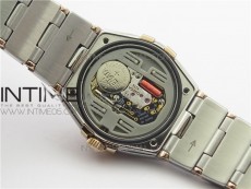 Constellation Ladies 27mm K11F 1:1 Best Edition SS/RG Diamonds Bezel White MOP Dial Stick Markers on SS/RG Bracelet ETA Quartz