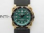 BR 03-92 Diver Ceramic Bezel Bronze B12 1:1 Best Edition Green Dial on Black Rubber Strap MIYOTA 9015 (Free Gray Leather Straps)