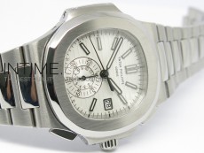 Nautilis Chrono ss/ss White Dial