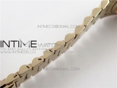 Day-Date 36 128239 RG BP Best Edition Silver Sticks Markers Dial on RG President Bracelet
