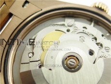 Day-Date 36 128239 RG BP Best Edition Silver Sticks Markers Dial on RG President Bracelet