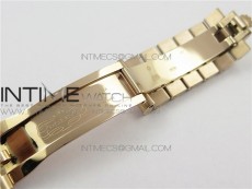 Day-Date 36 128239 RG BP Best Edition Silver Sticks Markers Dial on RG President Bracelet
