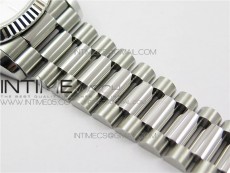 Day-Date 36 128239 SS BP Best Edition Black Stick Markers Dial on SS President Bracelet