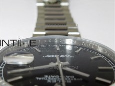Day-Date 36 128239 SS BP Best Edition Black Stick Markers Dial on SS President Bracelet