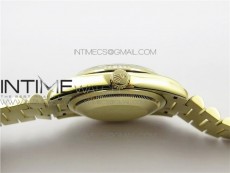 Day-Date 36 128239 YG BP Best Edition Green Crystal Markers Dial on YG President Bracelet