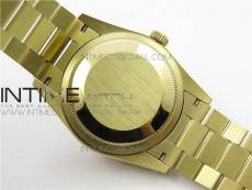 Day-Date 36 128239 YG BP Best Edition Green Crystal Markers Dial on YG President Bracelet