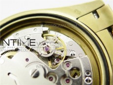 Day-Date 36 128239 YG BP Best Edition Green Crystal Markers Dial on YG President Bracelet
