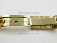 Day-Date 36 128239 YG BP Best Edition Green Crystal Markers Dial on YG President Bracelet