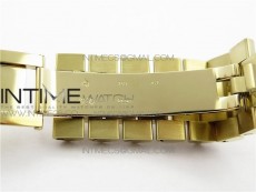 Day-Date 36 128239 YG BP Best Edition Green Crystal Markers Dial on YG President Bracelet
